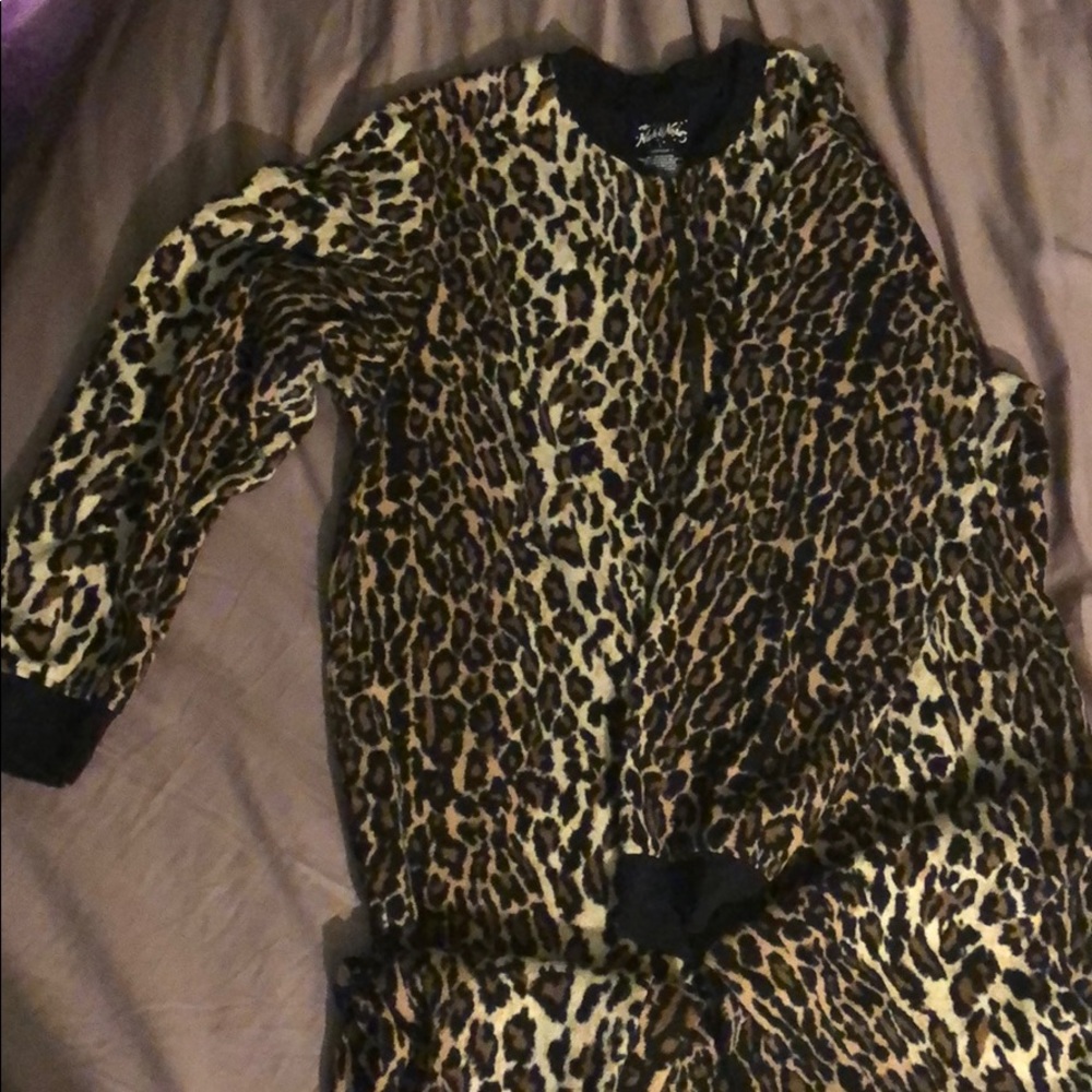 Footy PJ onesie.